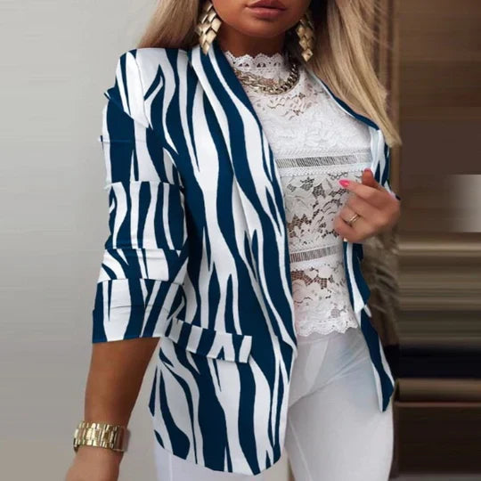 WW | Blazer Tie-Dye mit langen Ärmeln für Frauen