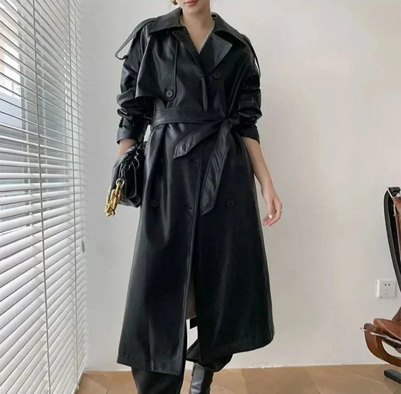 WW | Damenjacke - Zeitloser Lederlook mit eleganten Details