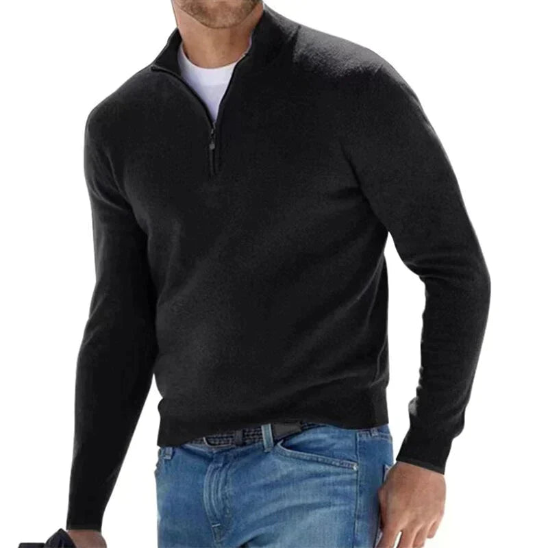 WW | Polo - Fashionable Zipper Pullover for Men
