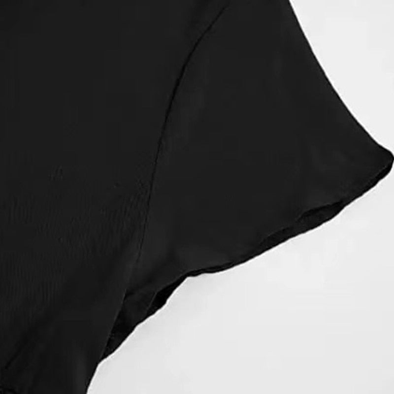 W&W Short Sleeve Woven Dress