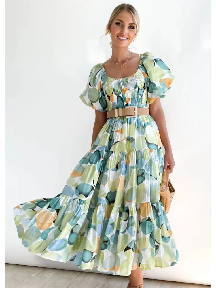 Celeste Off-Shoulder Maxi Dress