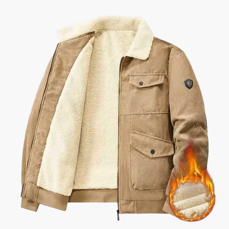 WW | Winterjacke mit Fleece-Innenfutter - Modische Freizeitjacke für kalte Tage