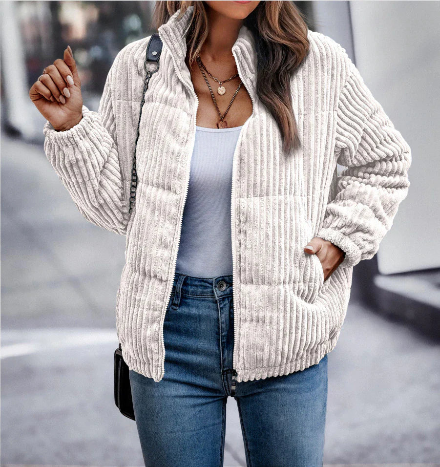 WW | Corduroy Winter Coat for Women