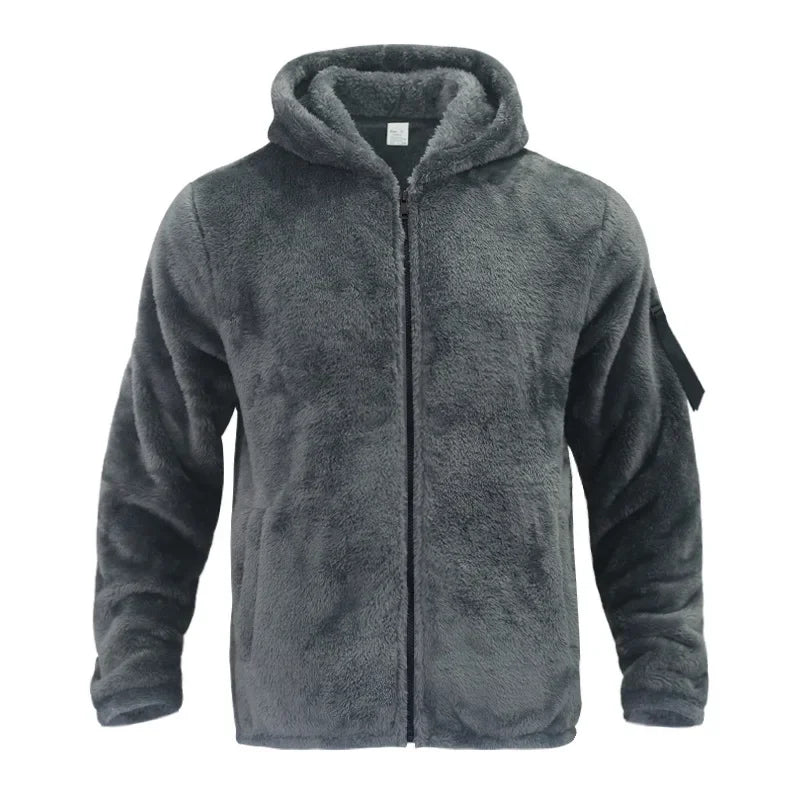 WW | Fleecejacke Mit Kapuze Und Thermischer Innenausstattung Für Herren