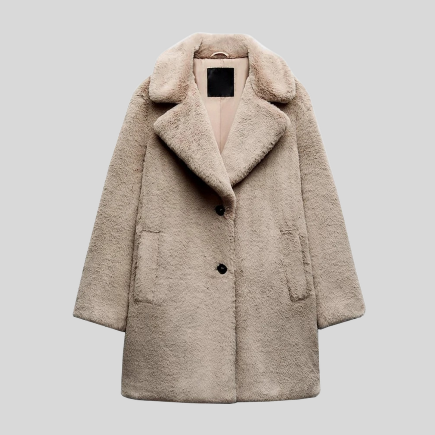 WW | Teddy Jacket with Wide Collar