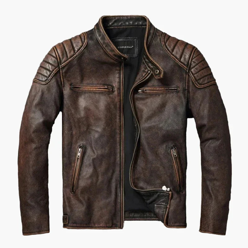WW | Bikerjacke im klassischen Moto-Style - Schmal geschnittene modische Übergangsjacke für Freizeit und Alltag