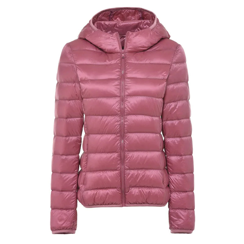 WW | Steppjacke mit Kapuze - Leichte Übergangsjacke für Alltag und Outdoor