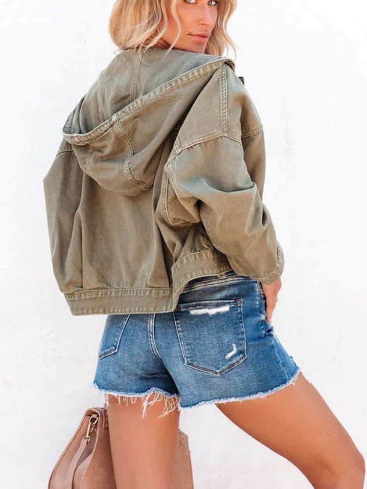 WW | Cropped Denim Jacket