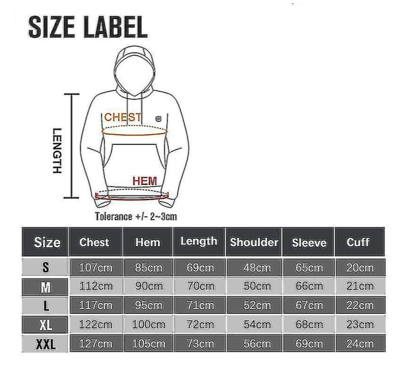 W&W Hoodies, USB elektrische Heizung leichte Kapuzen-Sweatshirts Jacke