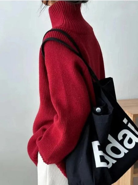 WW | high-neck sweater