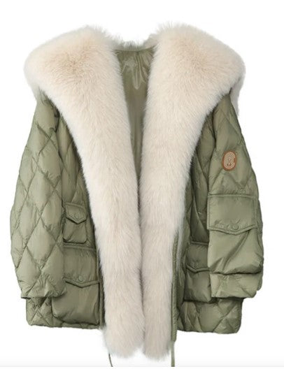WW | Jacket with fur collar