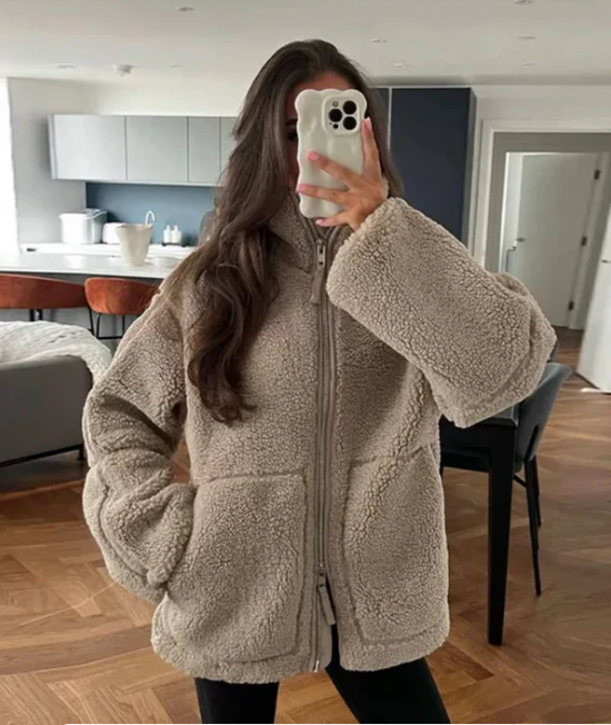 WW | Winter Teddy Jacket with Zipper