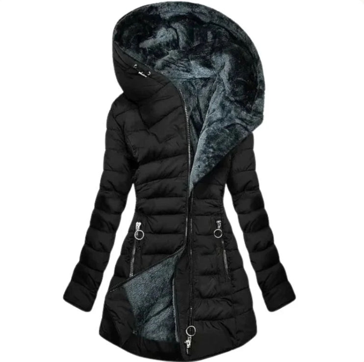 WW | Parka Winter Jacket with Hood Fur Lining