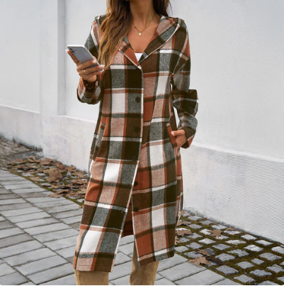 WW | lässige Jacke mit Kapuze für Damen