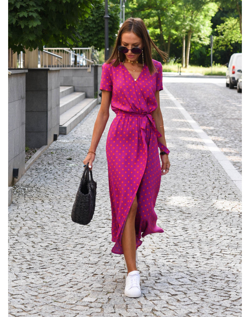 Faith | Stilvolles Kleid mit V-Ausschnitt