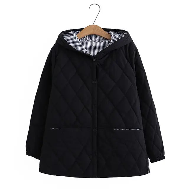 WW | Oversized Cotton Winter Jacket for Women