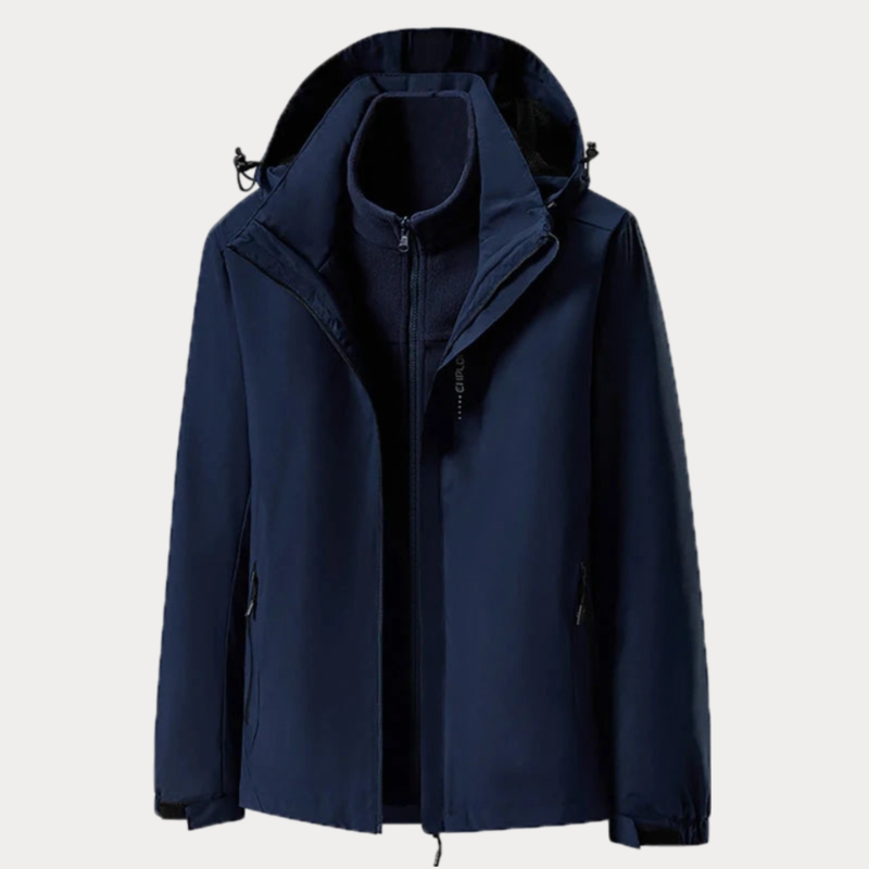 WW | Herren 3-in-1 Windbreaker-Jacke - Mit Kapuze