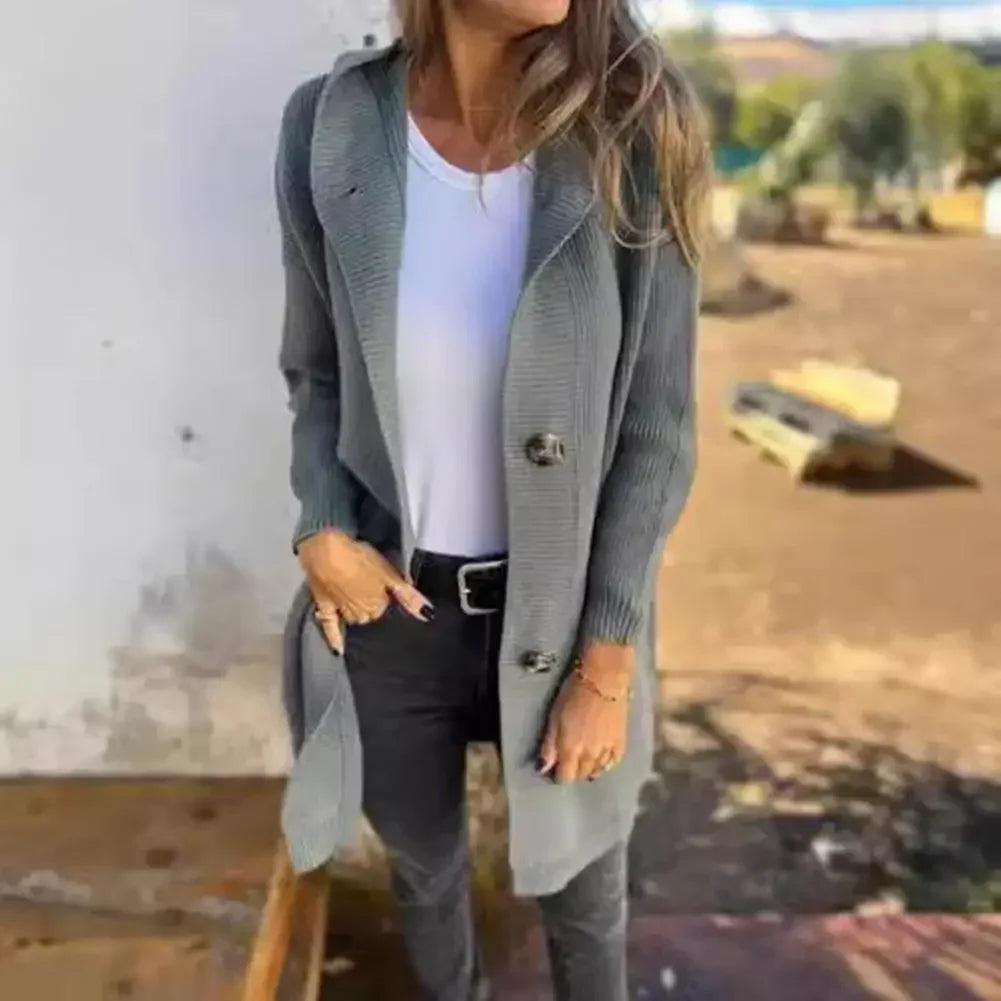 WW | Long Button Cardigan