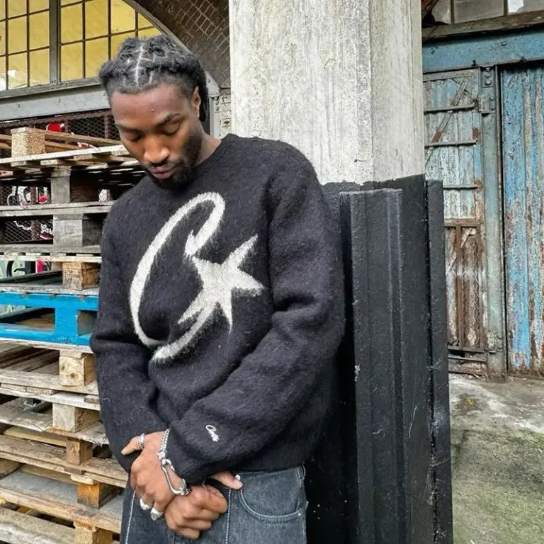 WW | Corteiz C Star Strickpullover