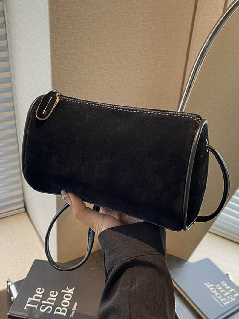 WW | Soft Brown Suede Bag