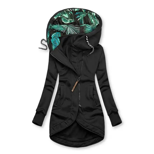 WW | Lange Winterjacke Damen - Wattierte Jacke
