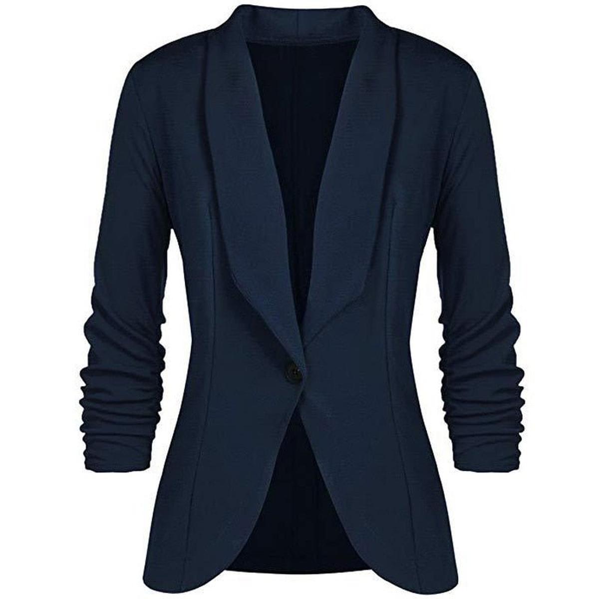 WW | Stylische Langarm Blazerjacke Für Frauen