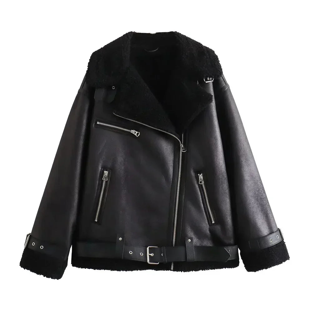 WW | Doppel-Seiten Mantel - Elegante & Bequeme Jacke mit Gürtel und Modernem Kragen für den Herbst