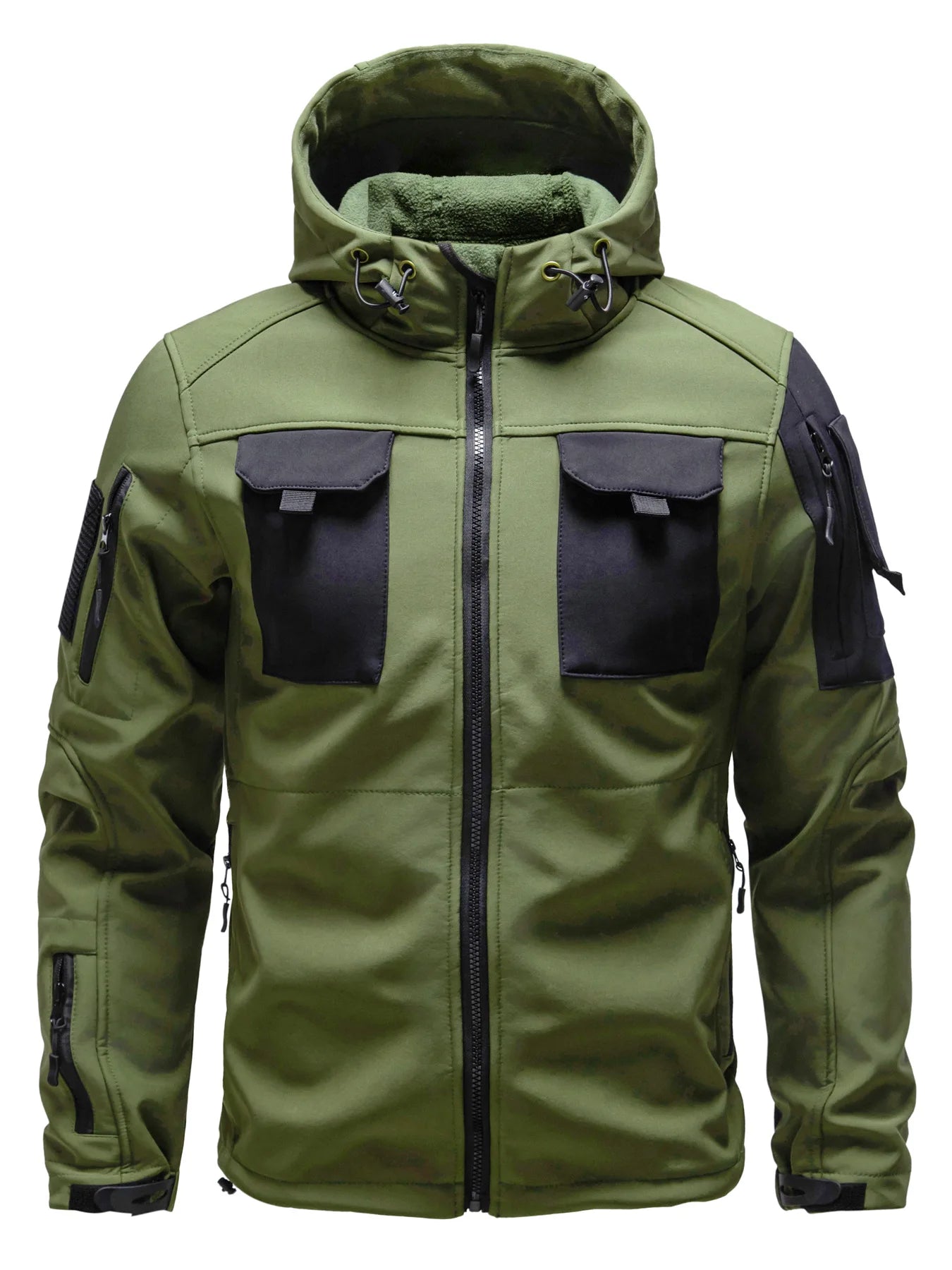 WW | Wasserabweisende Softshelljacke mit Kapuze