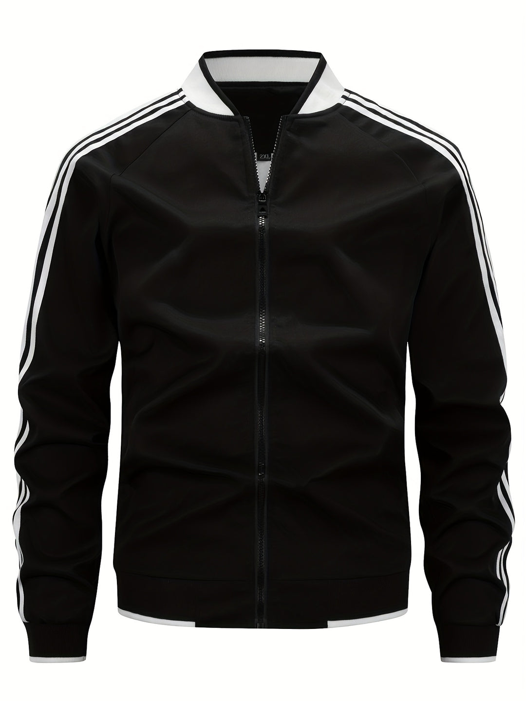 WW | Striped Zip-Up Sports Jacket