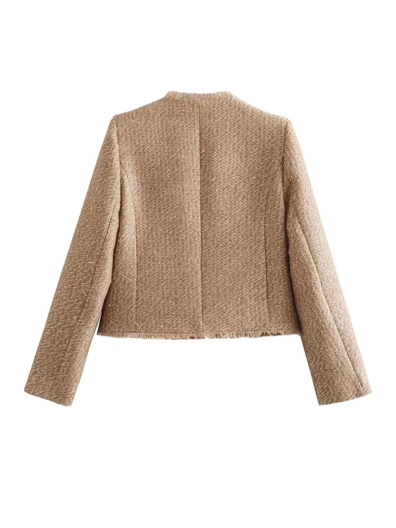 WW | Jacke Beige Elegant Sommerjacke Damenjacke