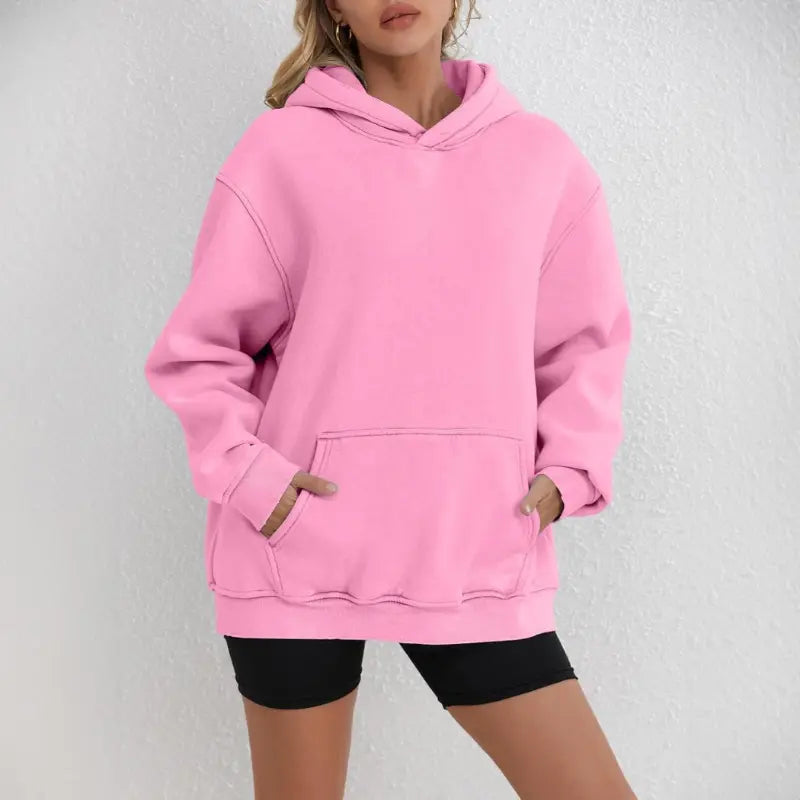 WW | Damen Hoodie mit Raglanärmeln und Kängurutasche