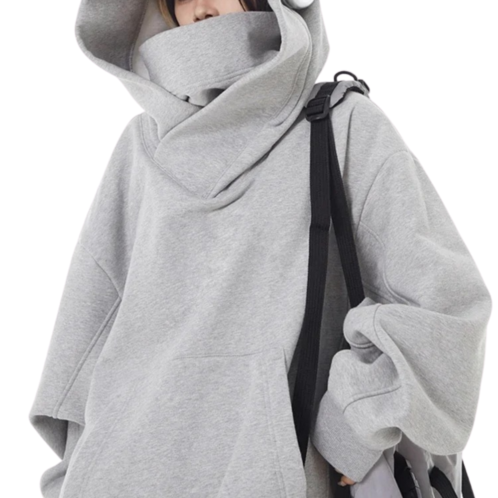 WW | Übergröße Sweatshirt mit Turtleneck