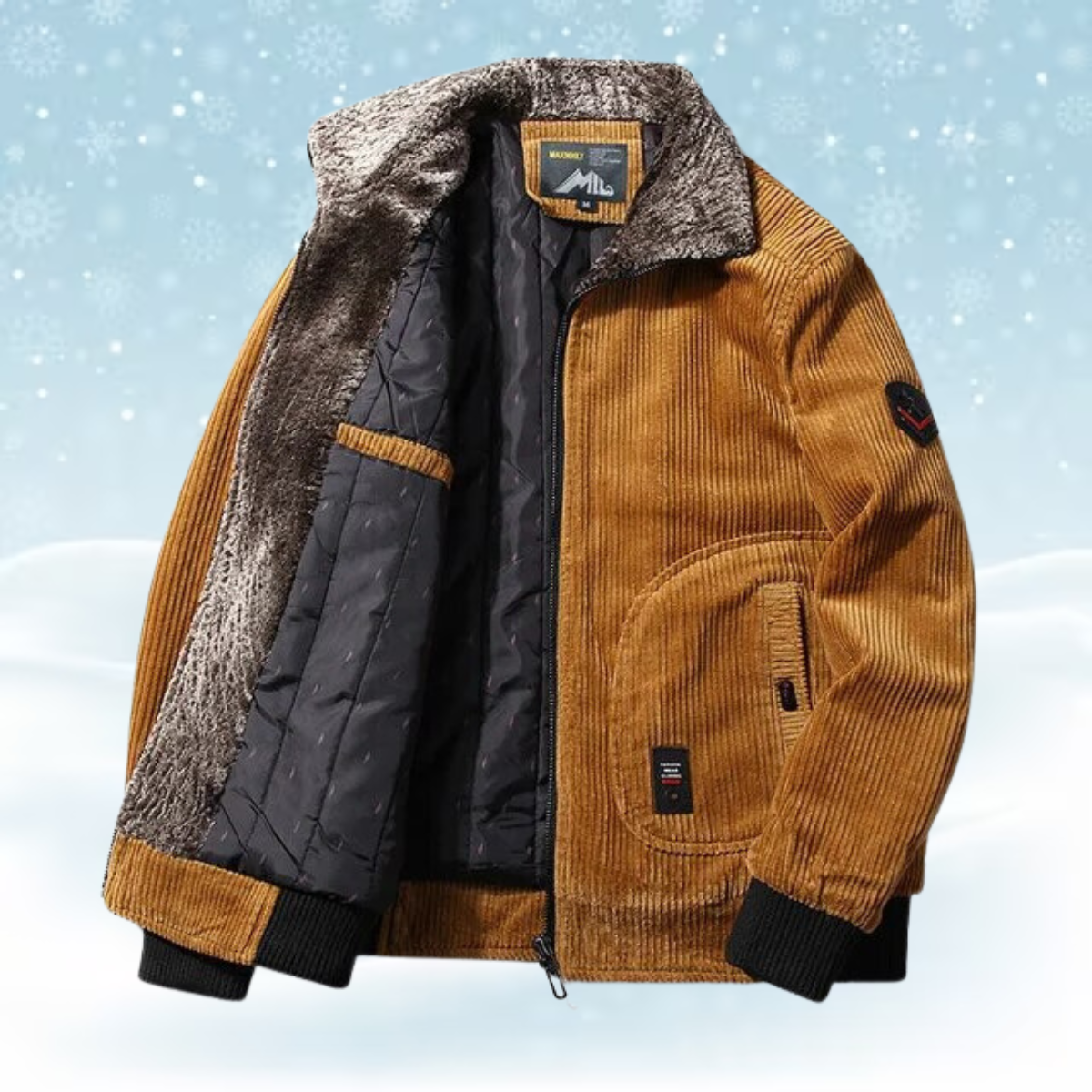 WW | Casual Winter Jacket with Fur Collar