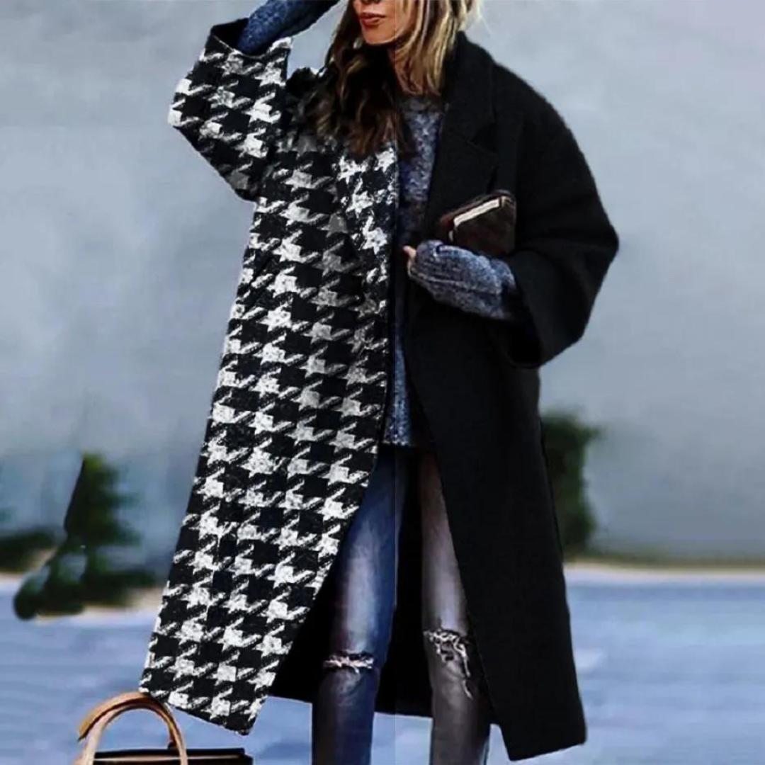 WW | Blend Graphic Coat - Oversized Fit - Winter Streetwear Schicht