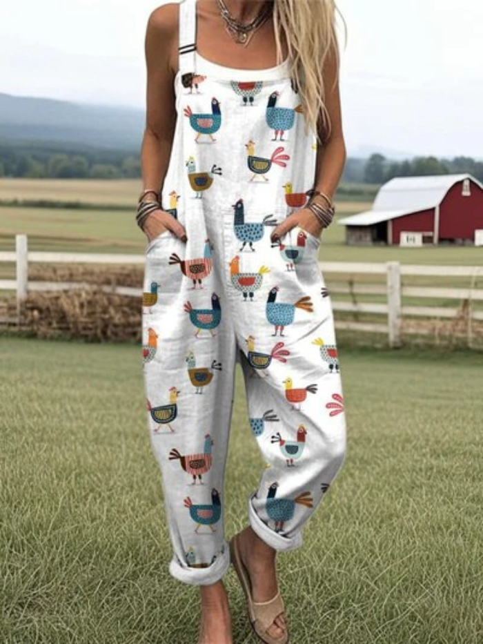 Anita™ – Artistic Cotton Overalls
