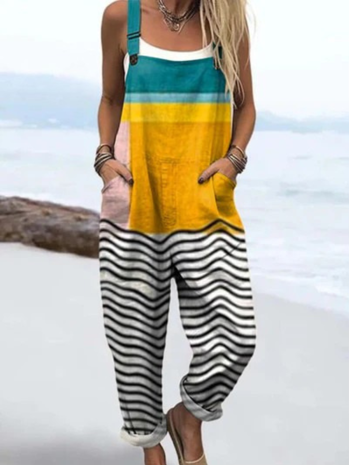 Ilse™ – Artistic Cotton Overalls
