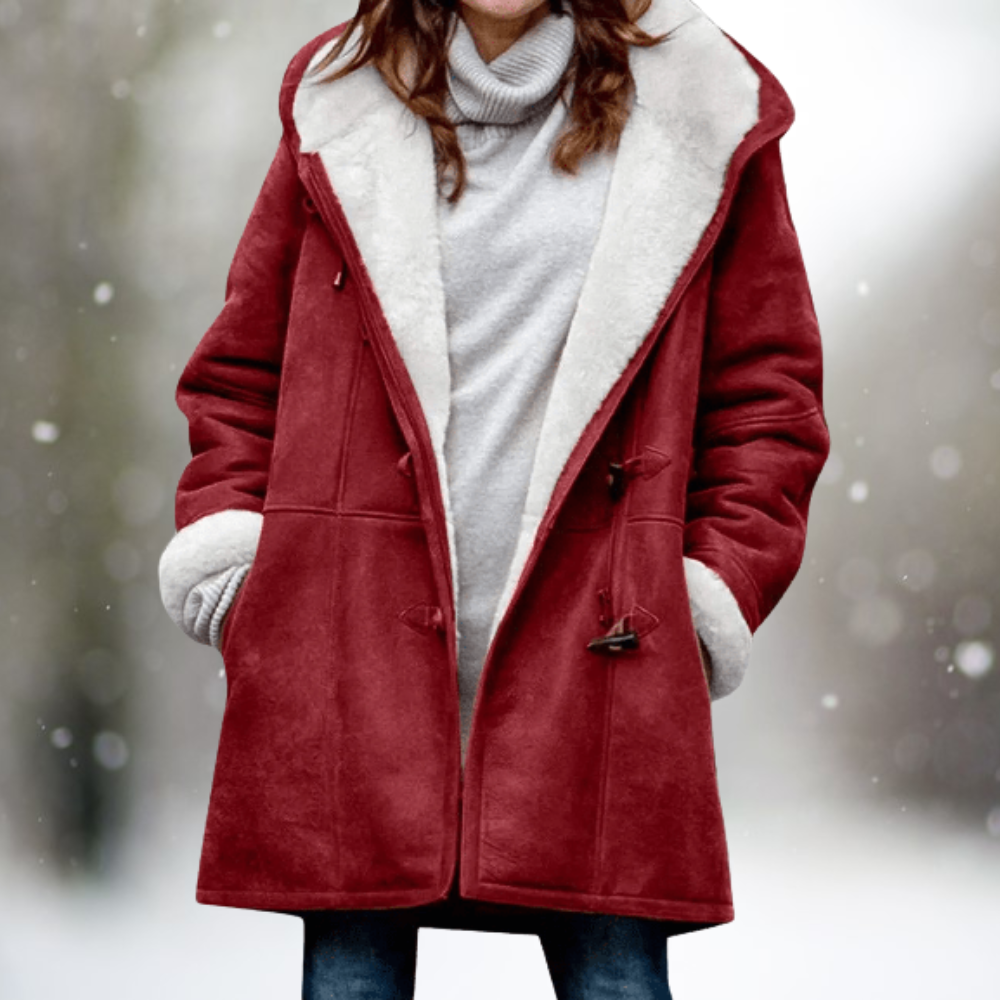 WW | Fashionable jacket, warm and with a hood