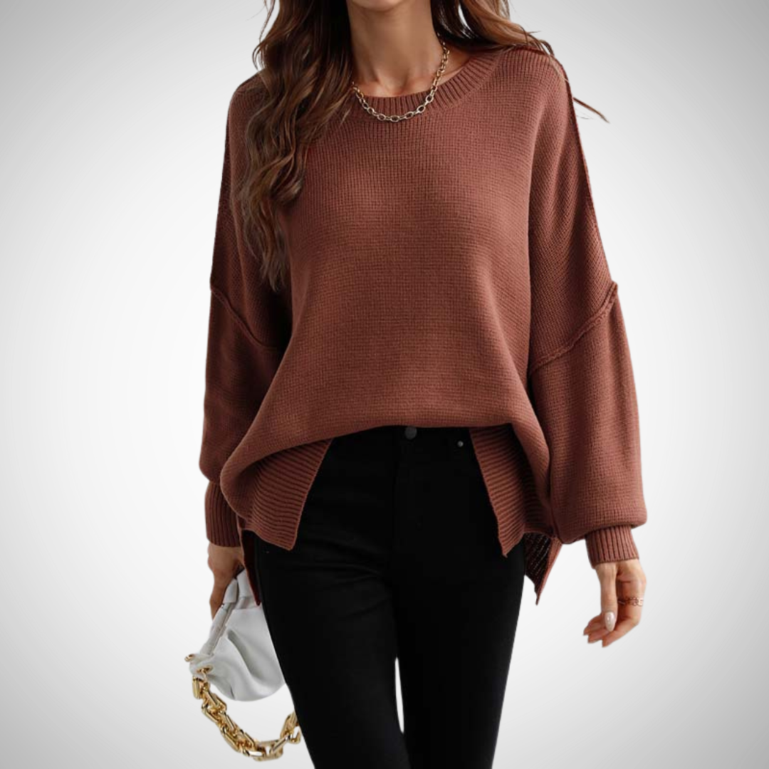 WW | Solides Strickpullover Für Frauen