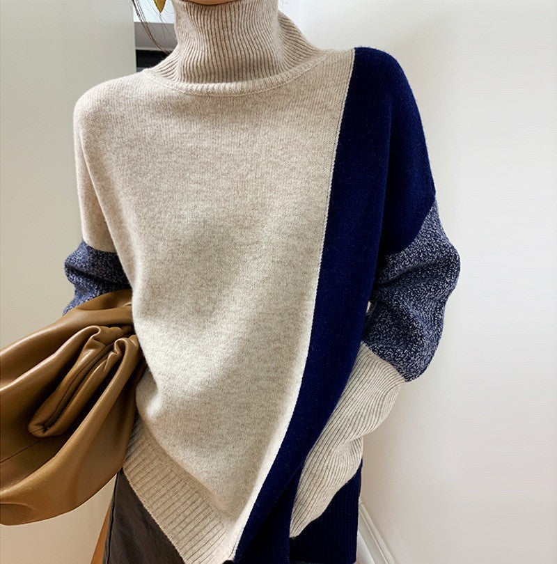 W&W - Elegant Cotton Knit Sweater