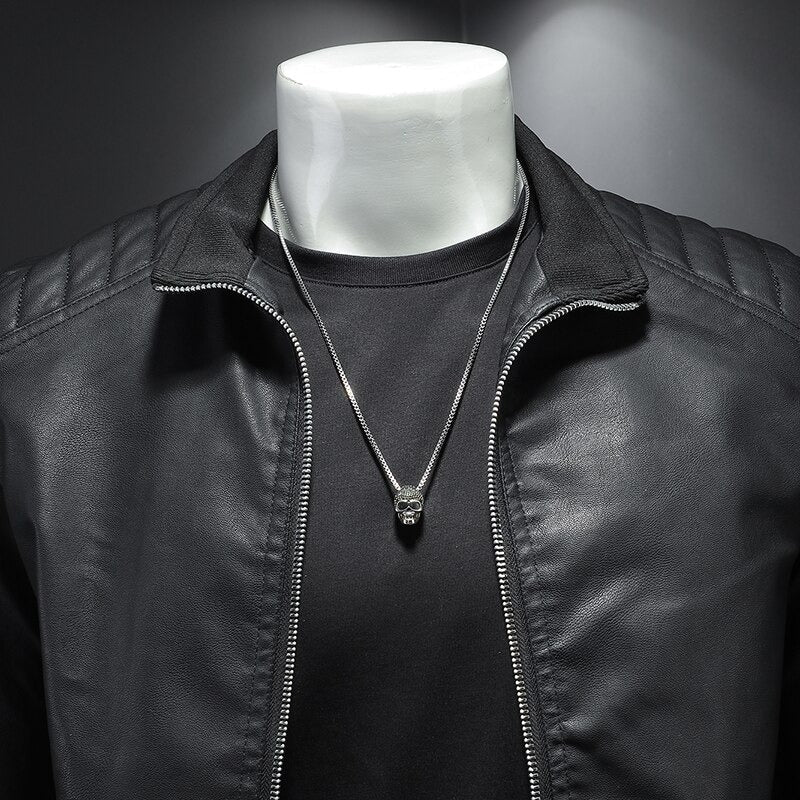 WW | Elegante und hochwertige Motorradjacke für Herren mit langen Ärmeln