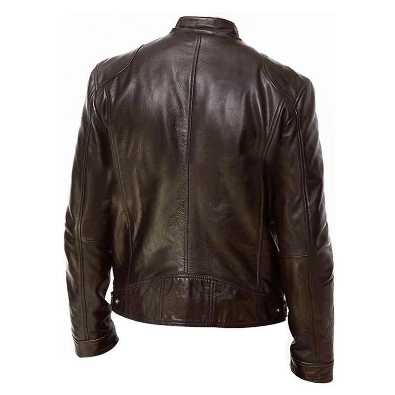 WW | Elegante und hochwertige Motorradjacke für Herren Casual