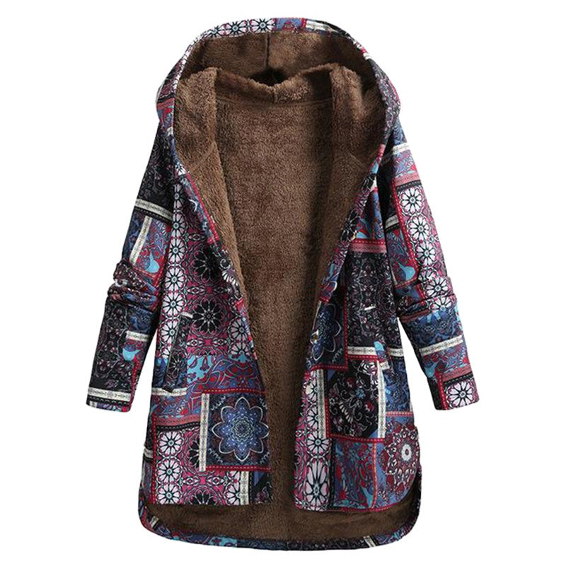 WW | Jacket with Hood and Flowers