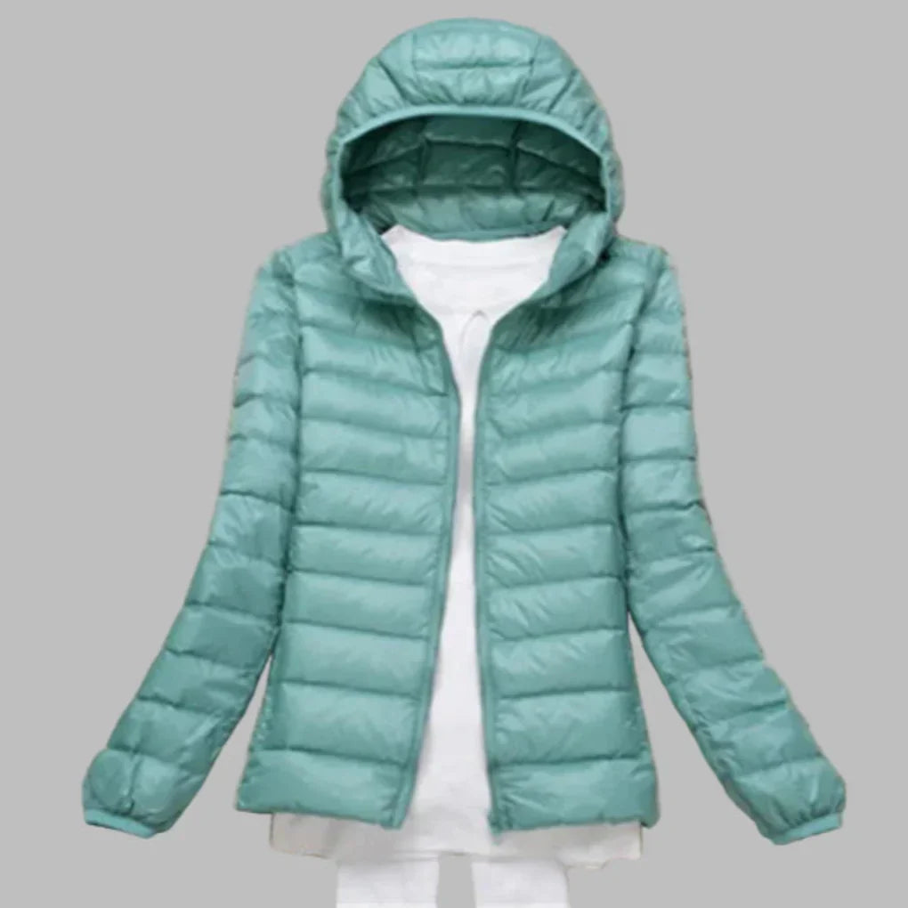 WW | Ultralight, Packable Hooded Down Jacket for Women