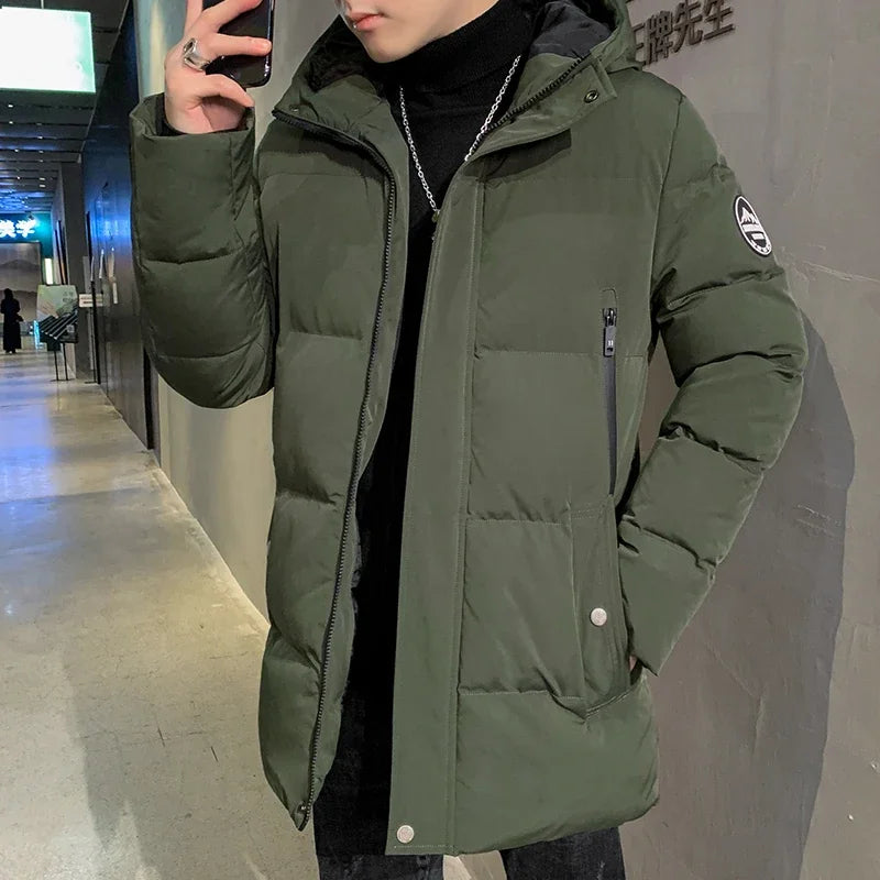 WW | Herren Winterjacke Mit Langarm Und Bequemer Passform Stil
