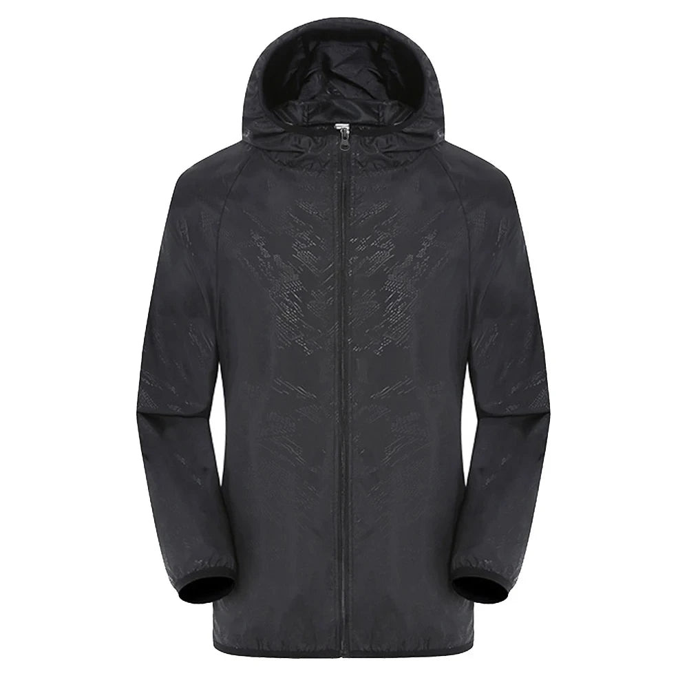 WW | Wasserdichter Unisex-Trenchcoat mit Kapuze