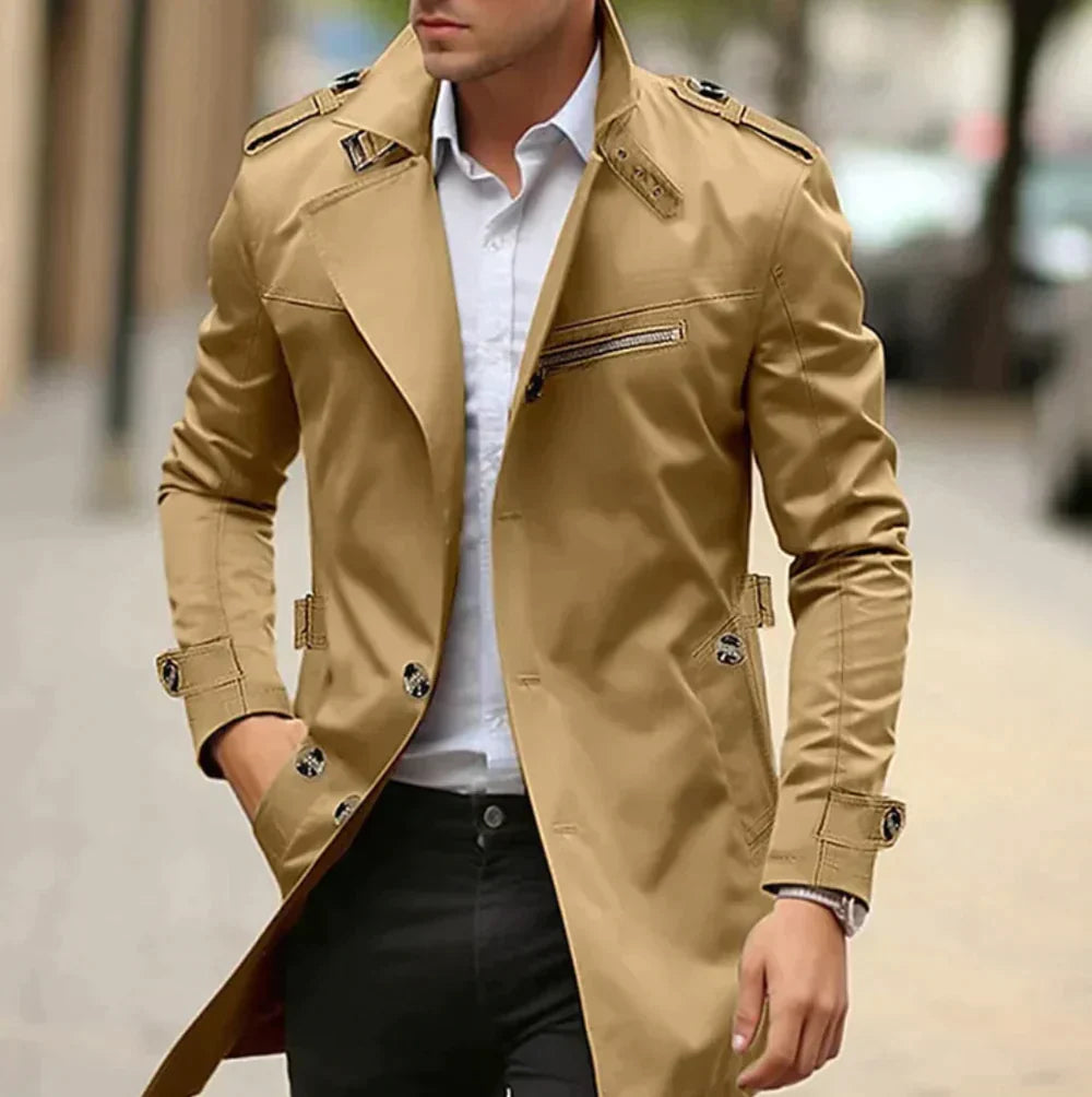 WW | Herren Trenchcoat - Klassischer Old Money Stil