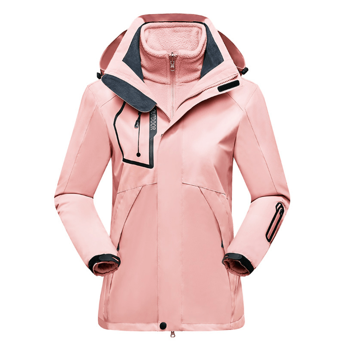WW | Wasserdichte 2 in 1 Damen Outdoor Jacke