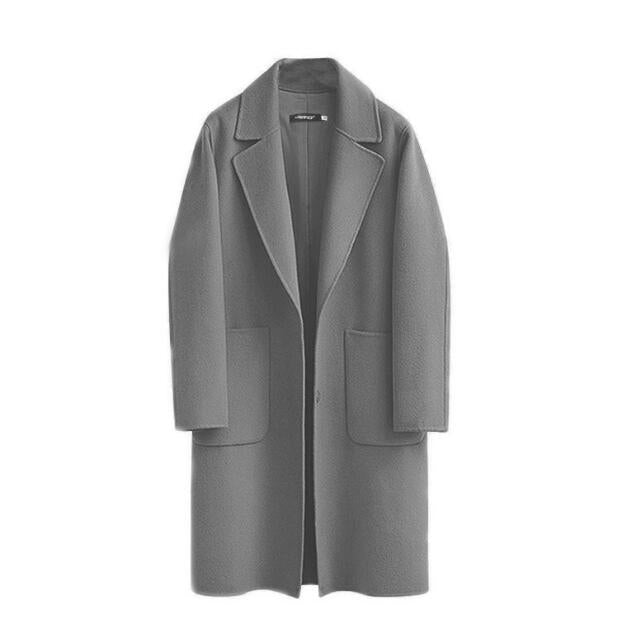 WW | Long winter coat made of high-quality wool