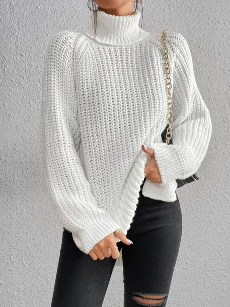 WW | Bequemer Rollkragenpullover für Frauen