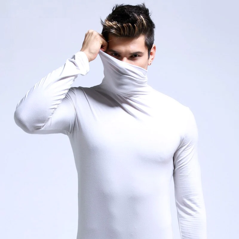 WW | Tight undershirt with long collar